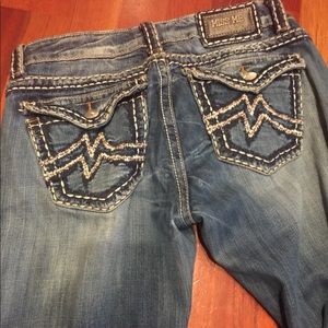 Miss Me jeans Irene gently used 32” L bootcut